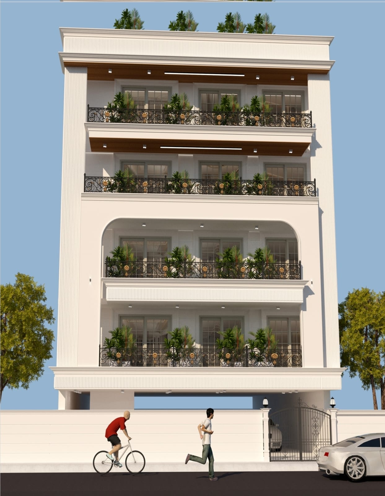 ISBE Residential Project - Stilt + 4 Floors